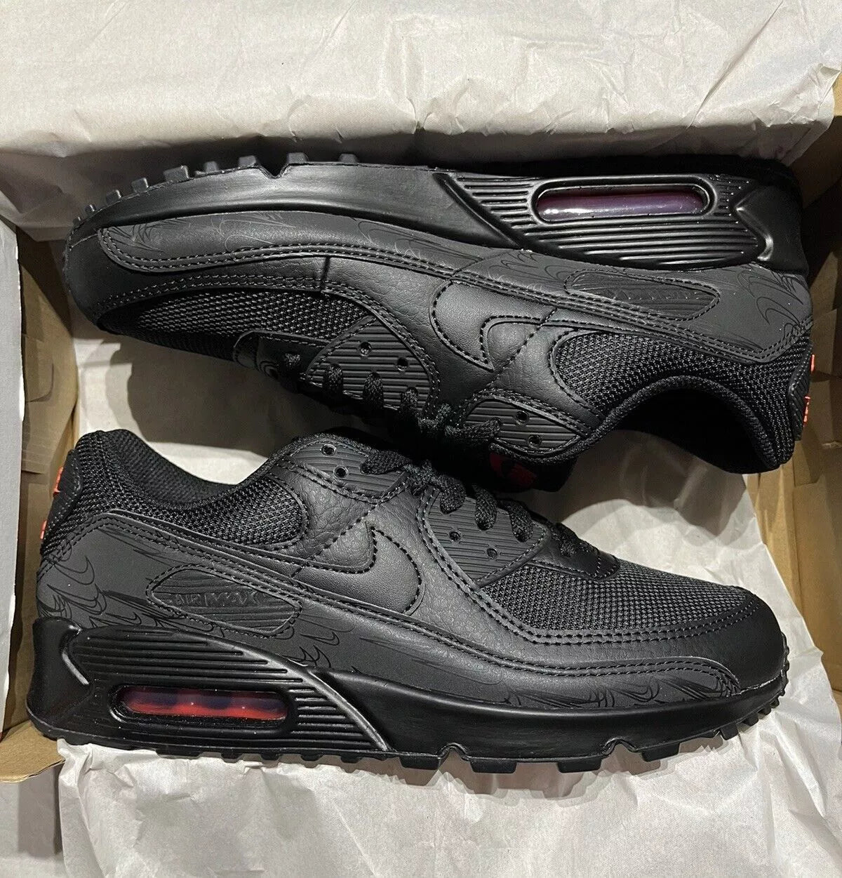 Air Max 90 BRED Black Red ORIGINAL 2024