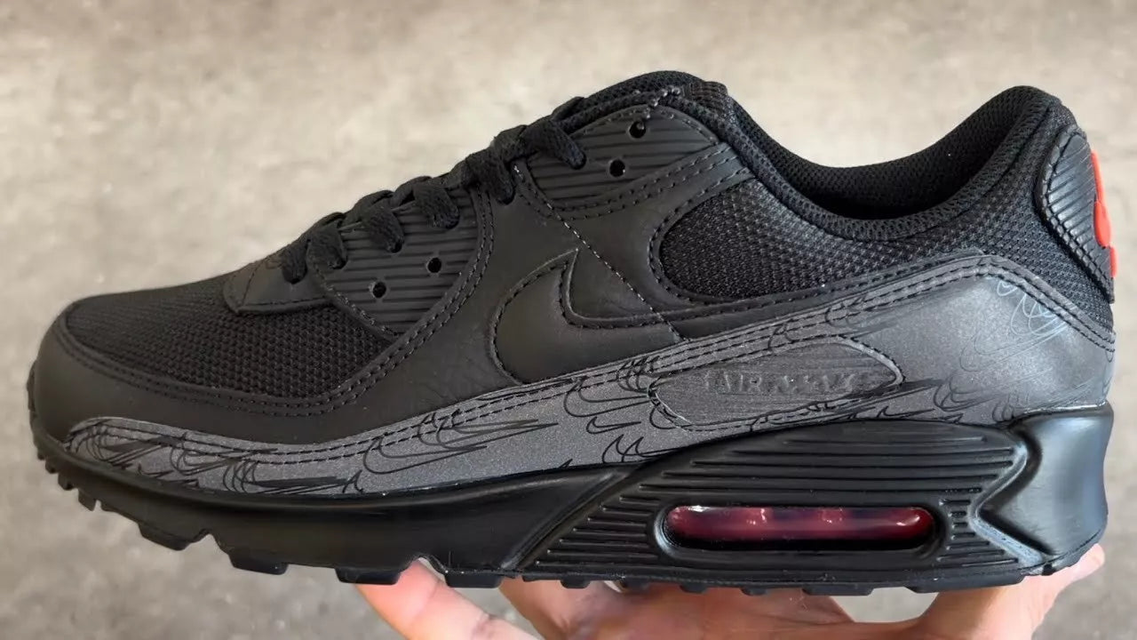 Air Max 90 BRED Black Red ORIGINAL 2024