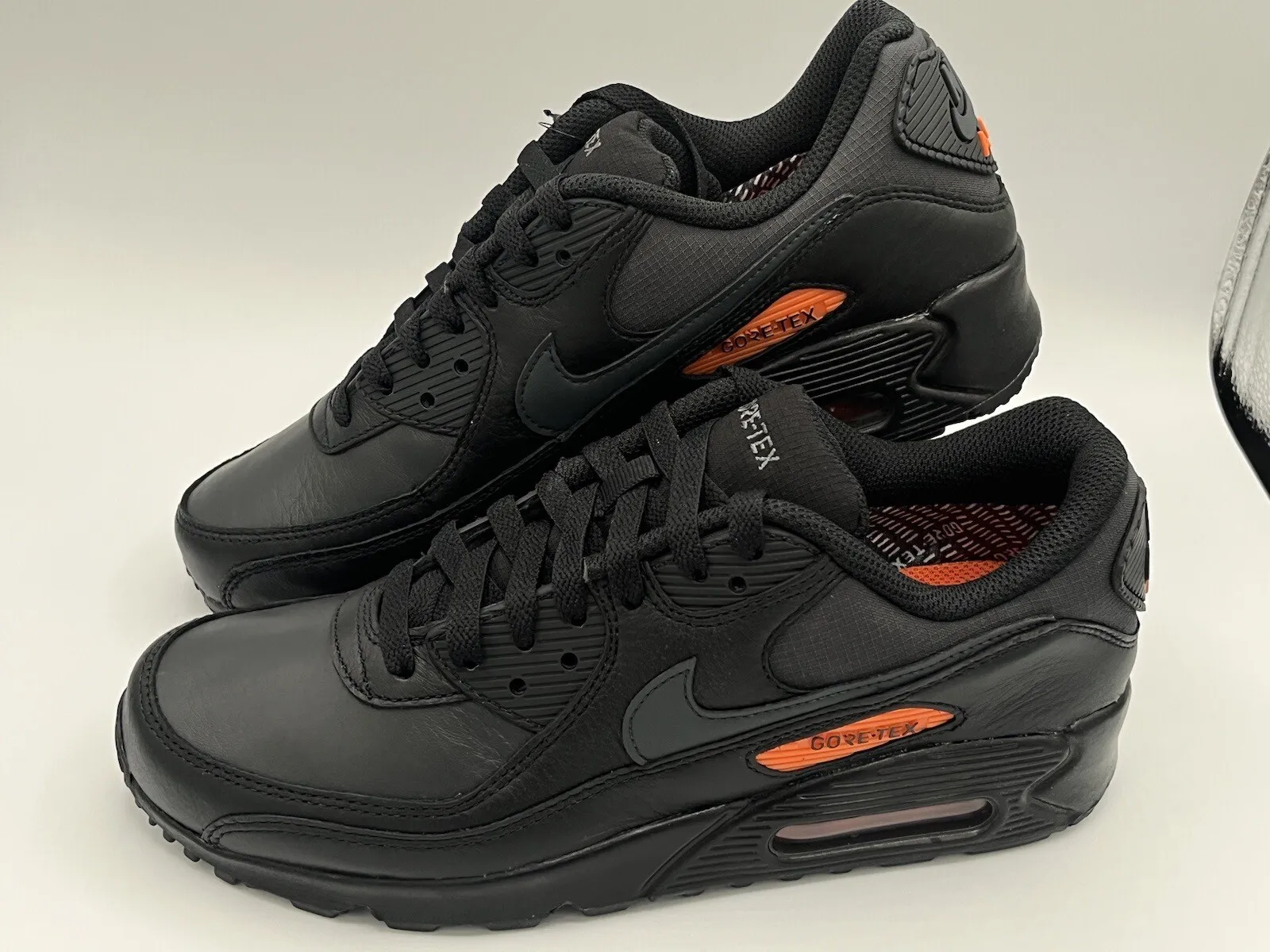 AIR MAX 90 GTX BLACK ORANGE 2025 ORIGINAL